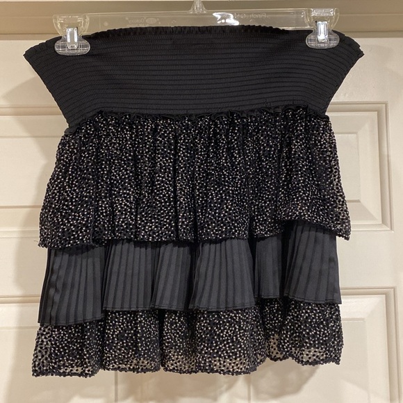 Ramy Brook Mini Tiered Ruffle Skirt - Picture 4 of 5
